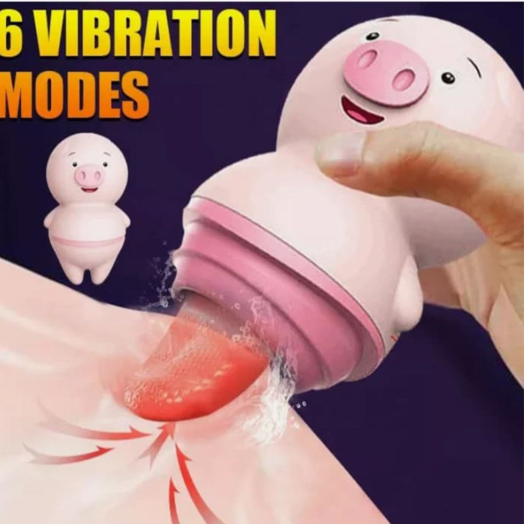 Realistic Tongue Licking Vibrator